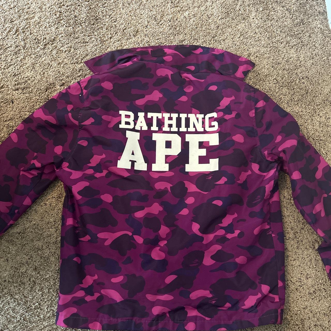 Real bape windbreaker/jacket. Has tags! One small... - Depop