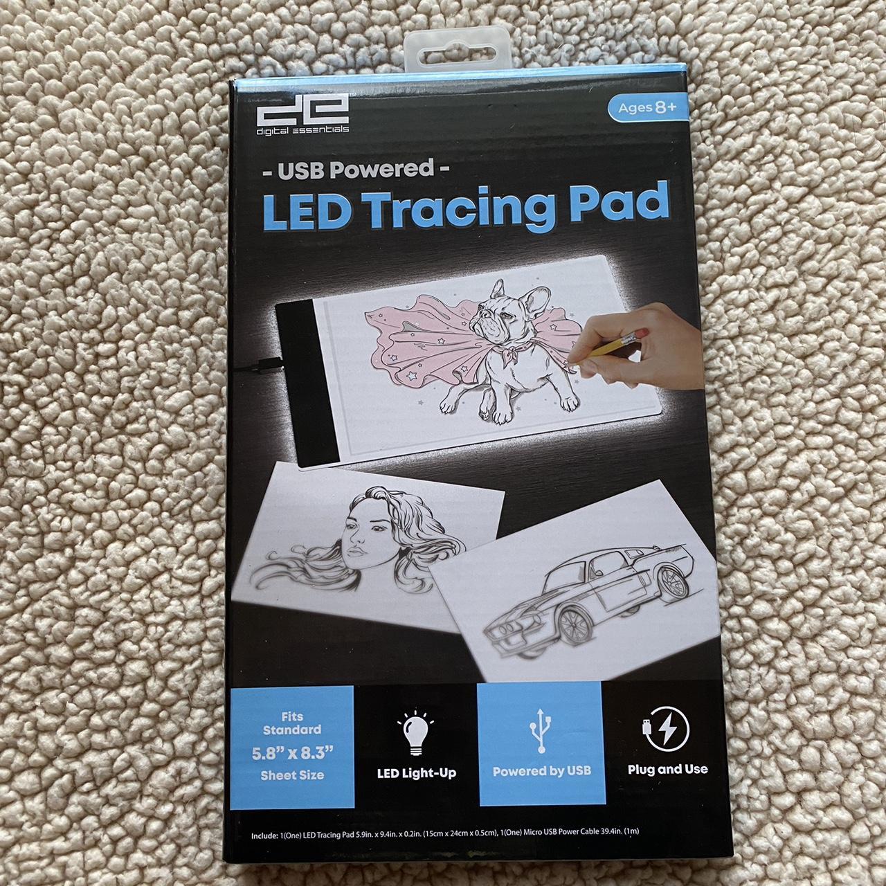 USB Powered LED Tracing Pad 5.9in x 9.4in