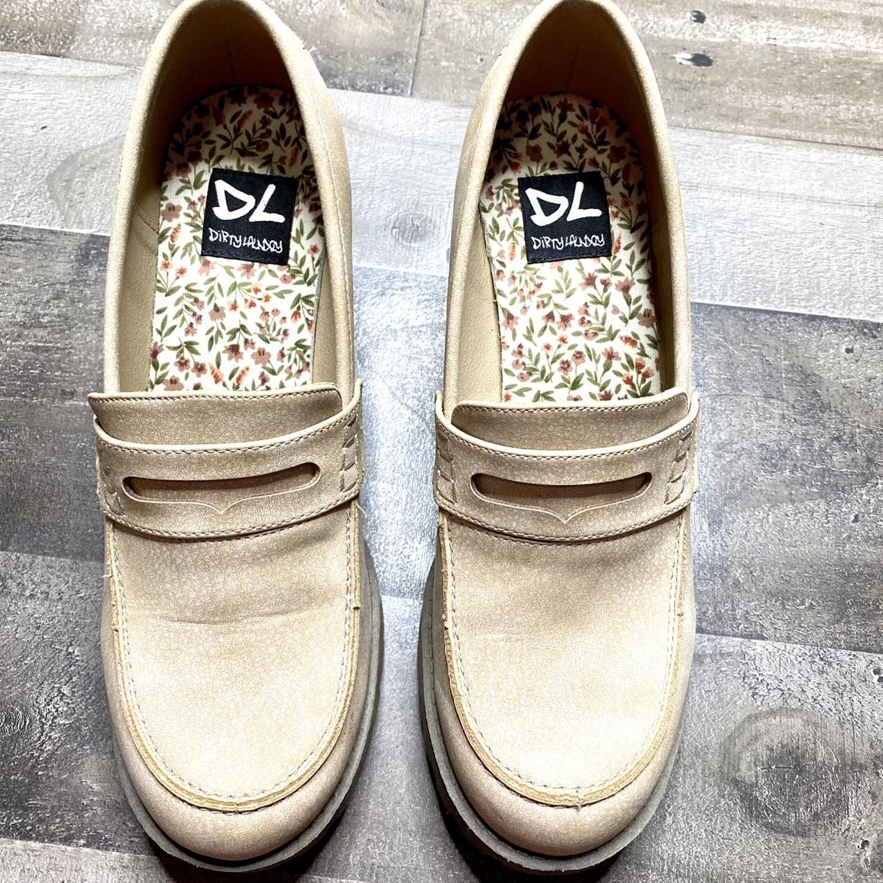 Womens Heeled Loafers Great condition from dirty... Depop