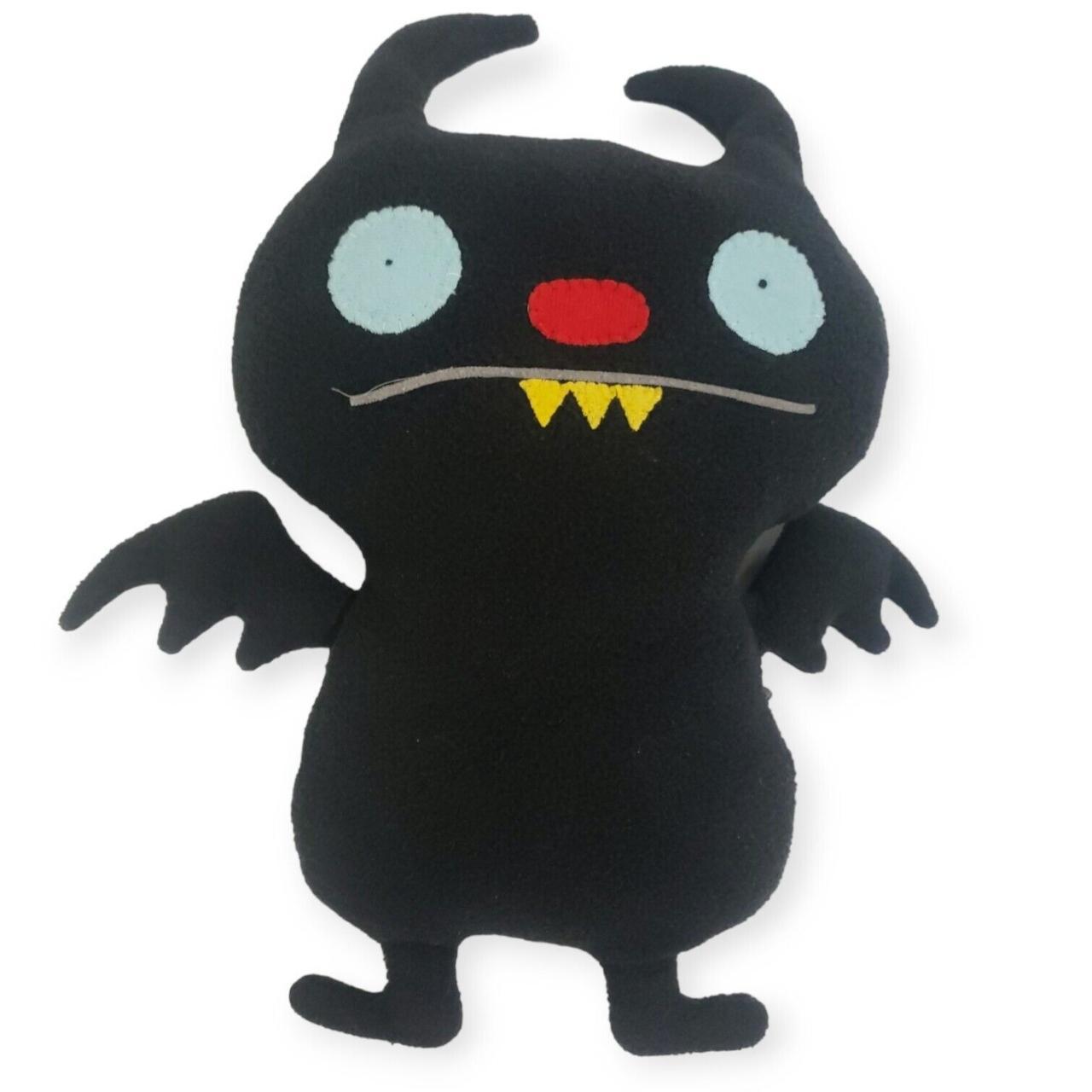 UglyDoll 2009 NINJA BATTY SHOGUN Bat Plush Black... - Depop