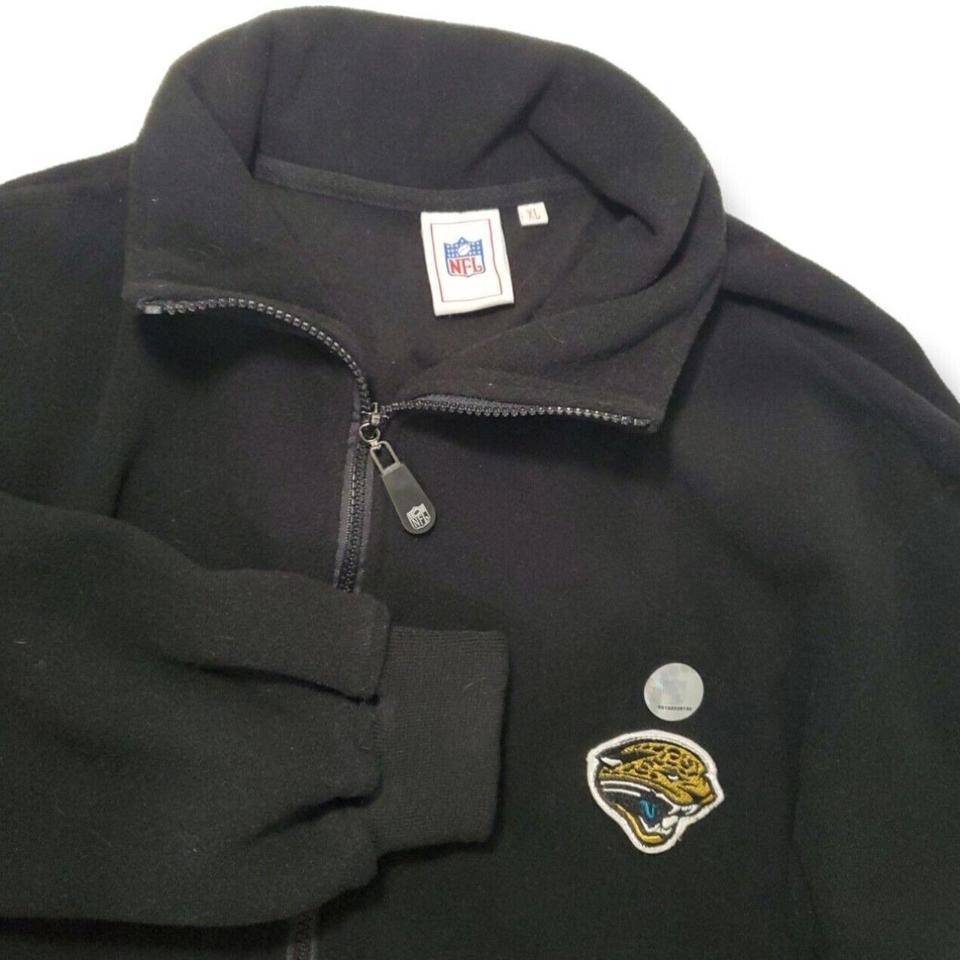 NFL Jacksonville Jaguars Leather Jacket Size XL - Depop