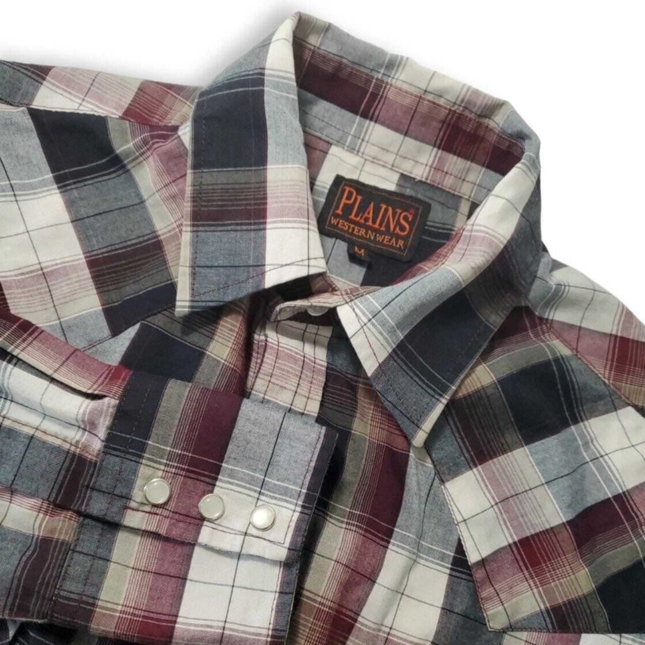 plains men's western shirts