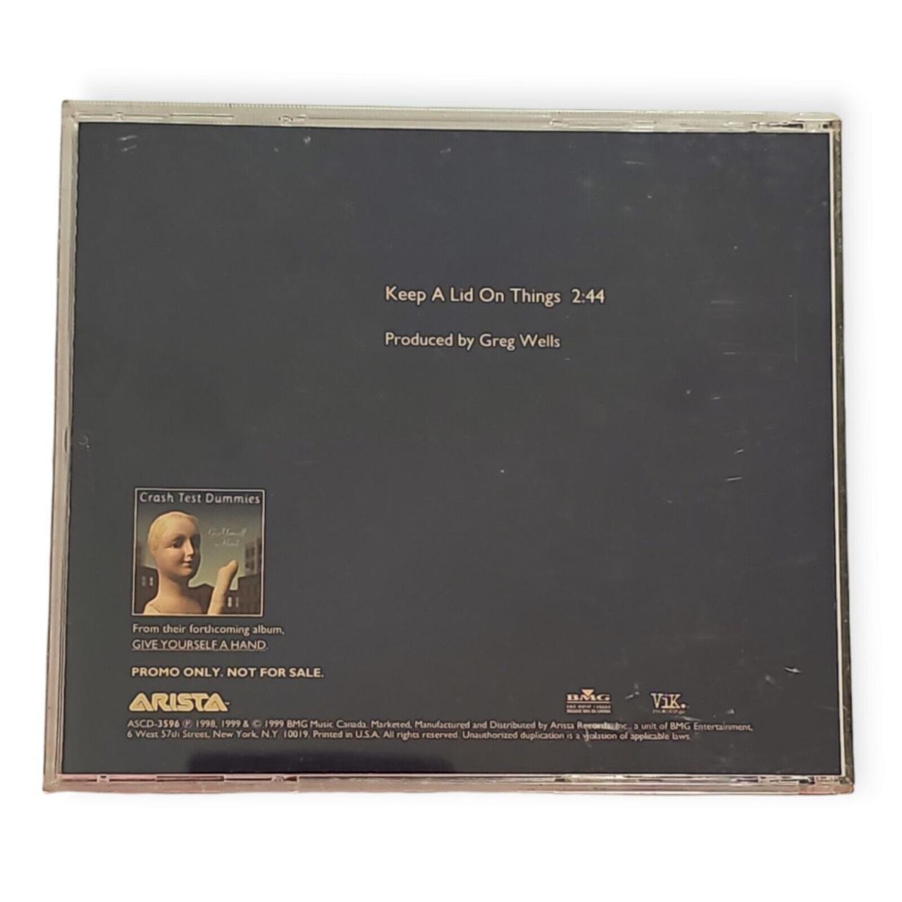 Crash Test Dummies Keep A Lid On Things [1999... Depop