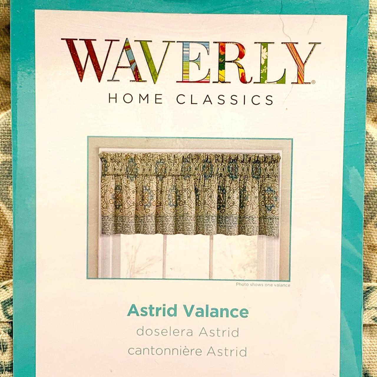 WAVERLY Home Classics Astrid Valance 856828 Brand... Depop