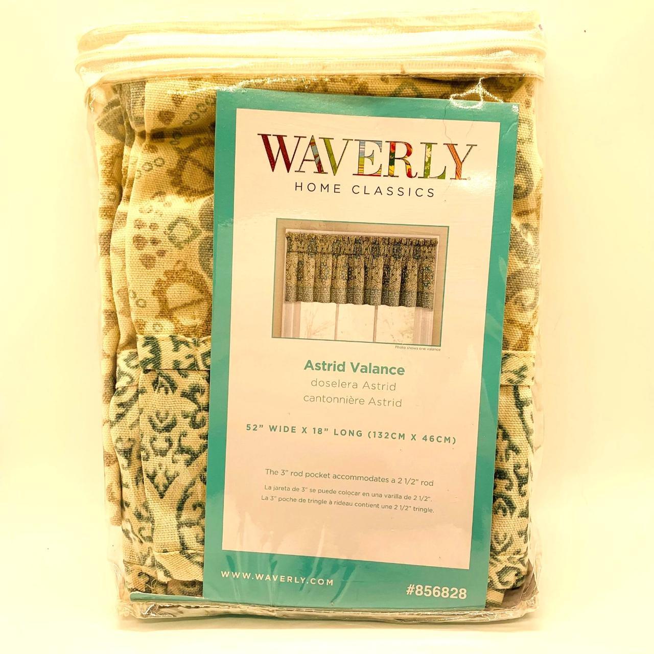 WAVERLY Home Classics Astrid Valance 856828 Brand... Depop