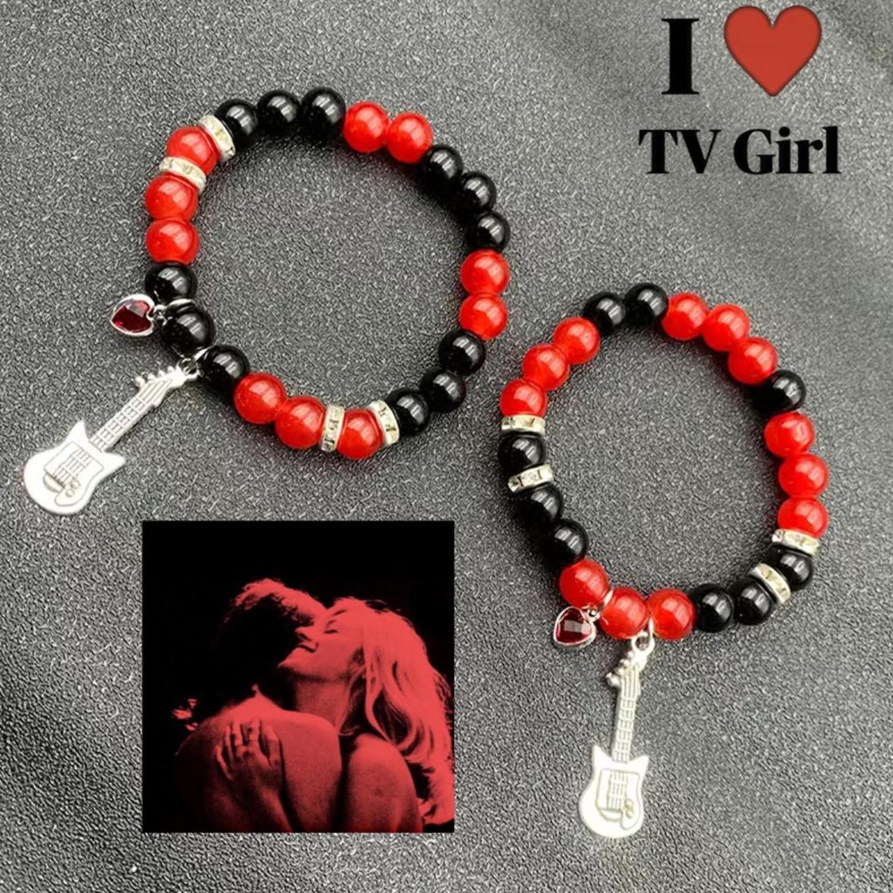 Tv Girl Bracelet Beaded Who Really Cares Jewelry Tv Girl Merch French Exit  Necklace 