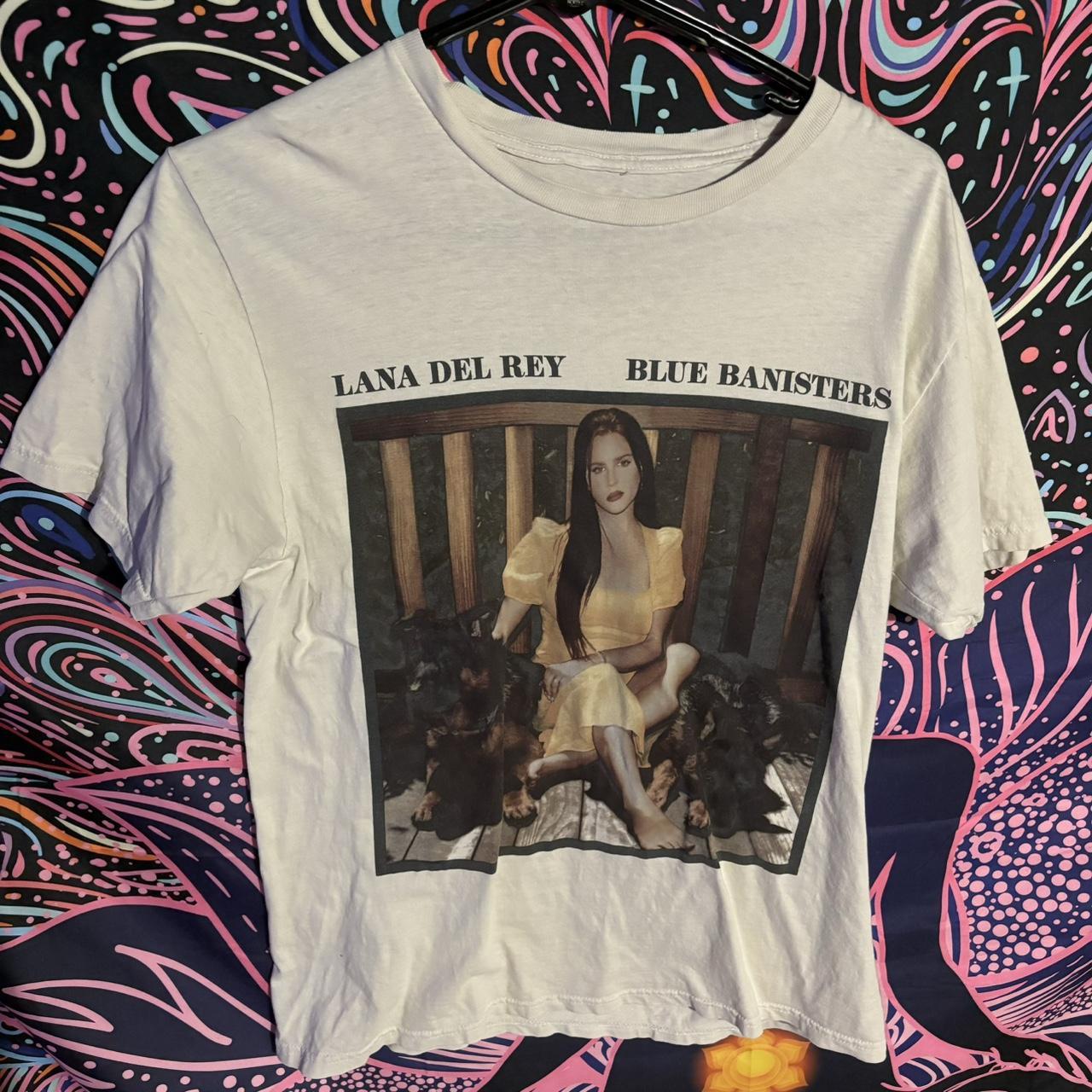 Lana del Rey shirt blue banisters Depop