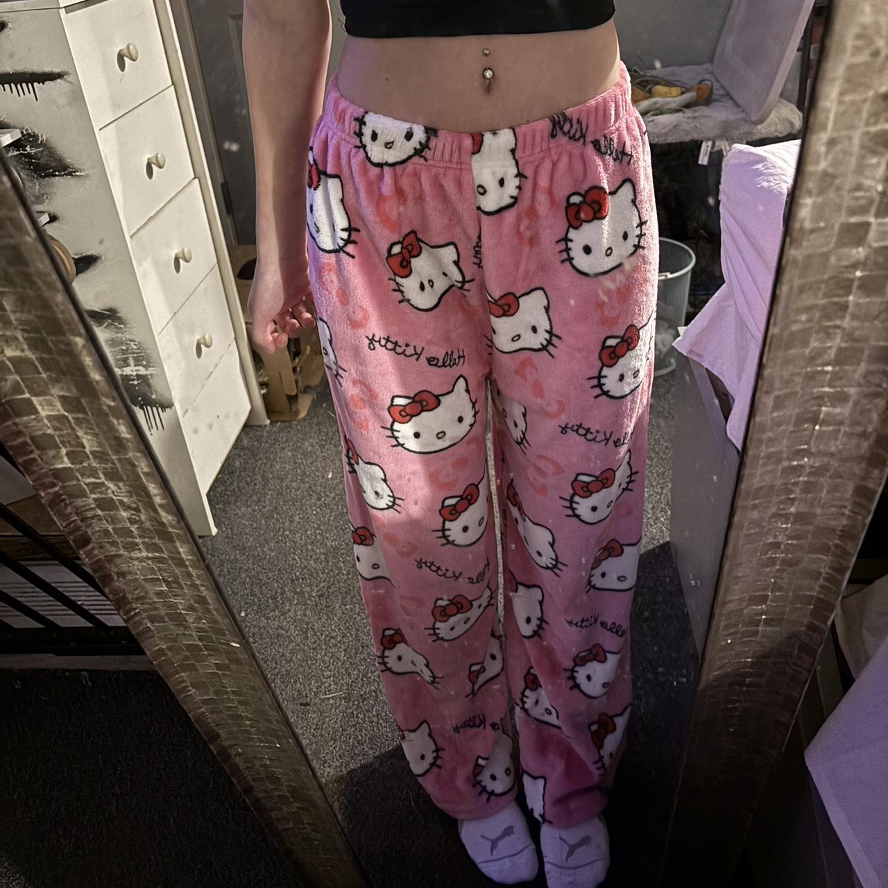 Two pairs of hello kitty pajamas - Depop