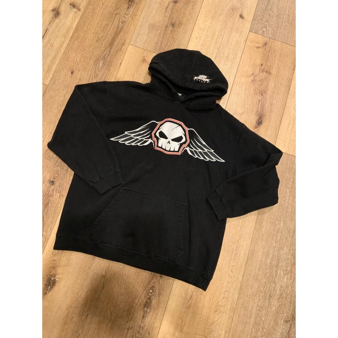 Vintage No Fear outlets Gear Hooded Sweatshirt