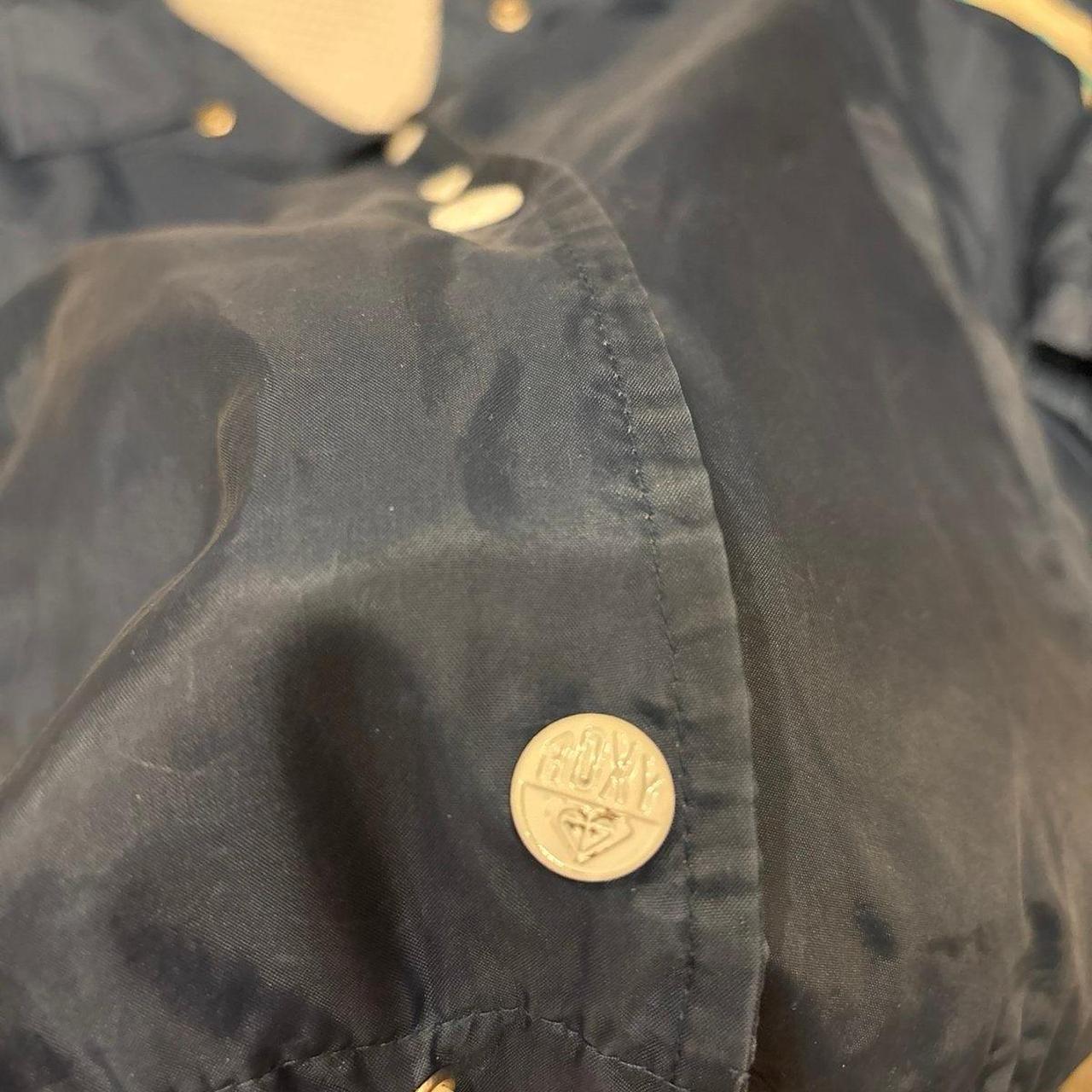 Roxy Men's Lightweight Jacket Jacket - Blue/Green… - image 4