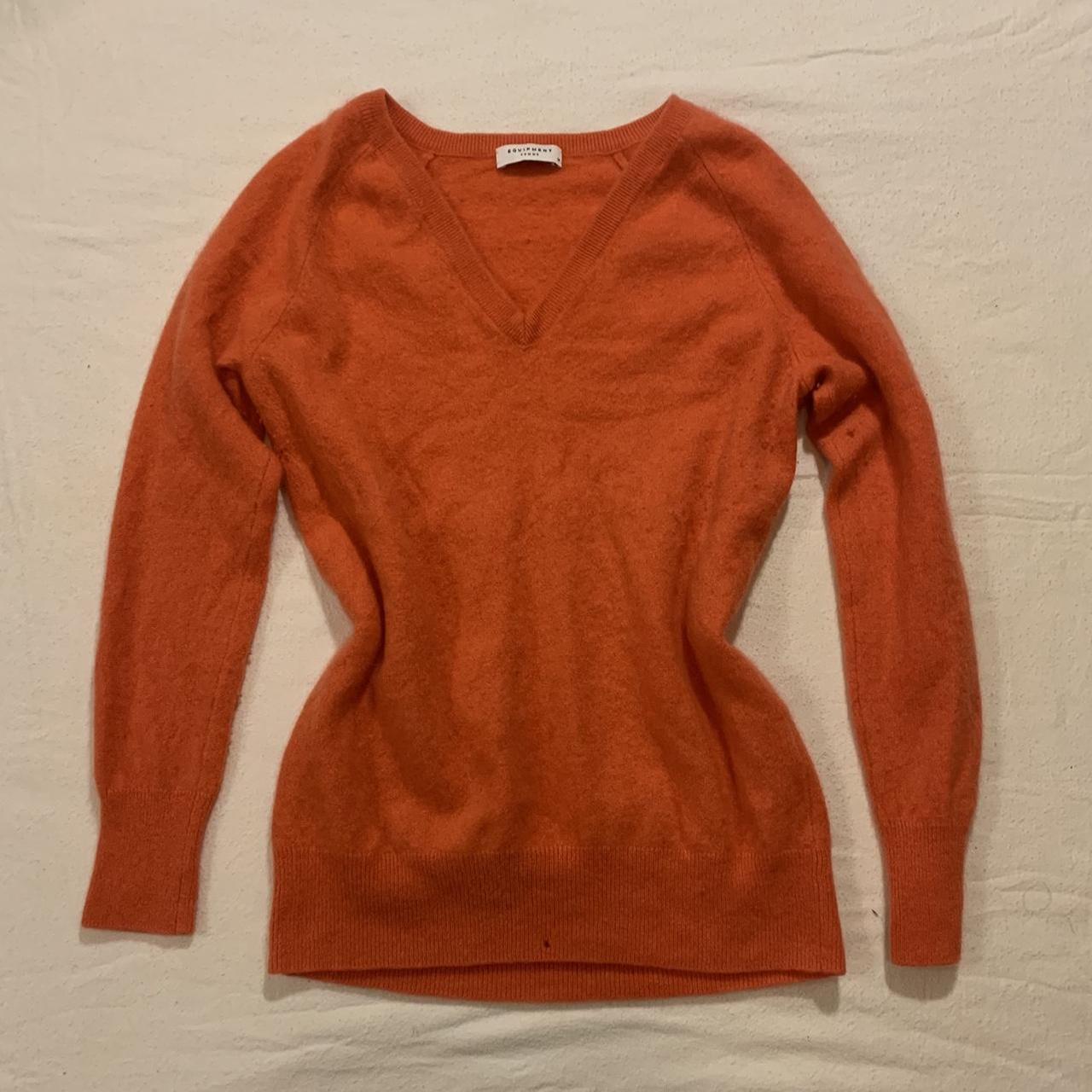 Super Soft sold Sweater Orange Small