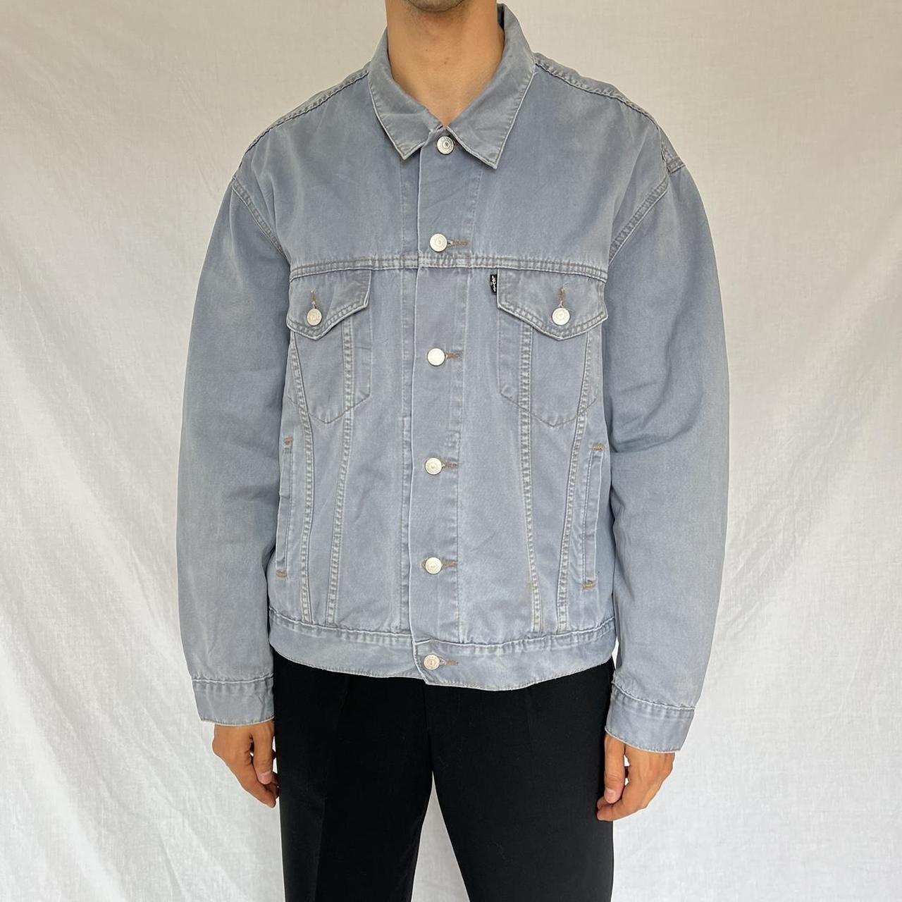 Levi's Men's Blue Jacket | Depop