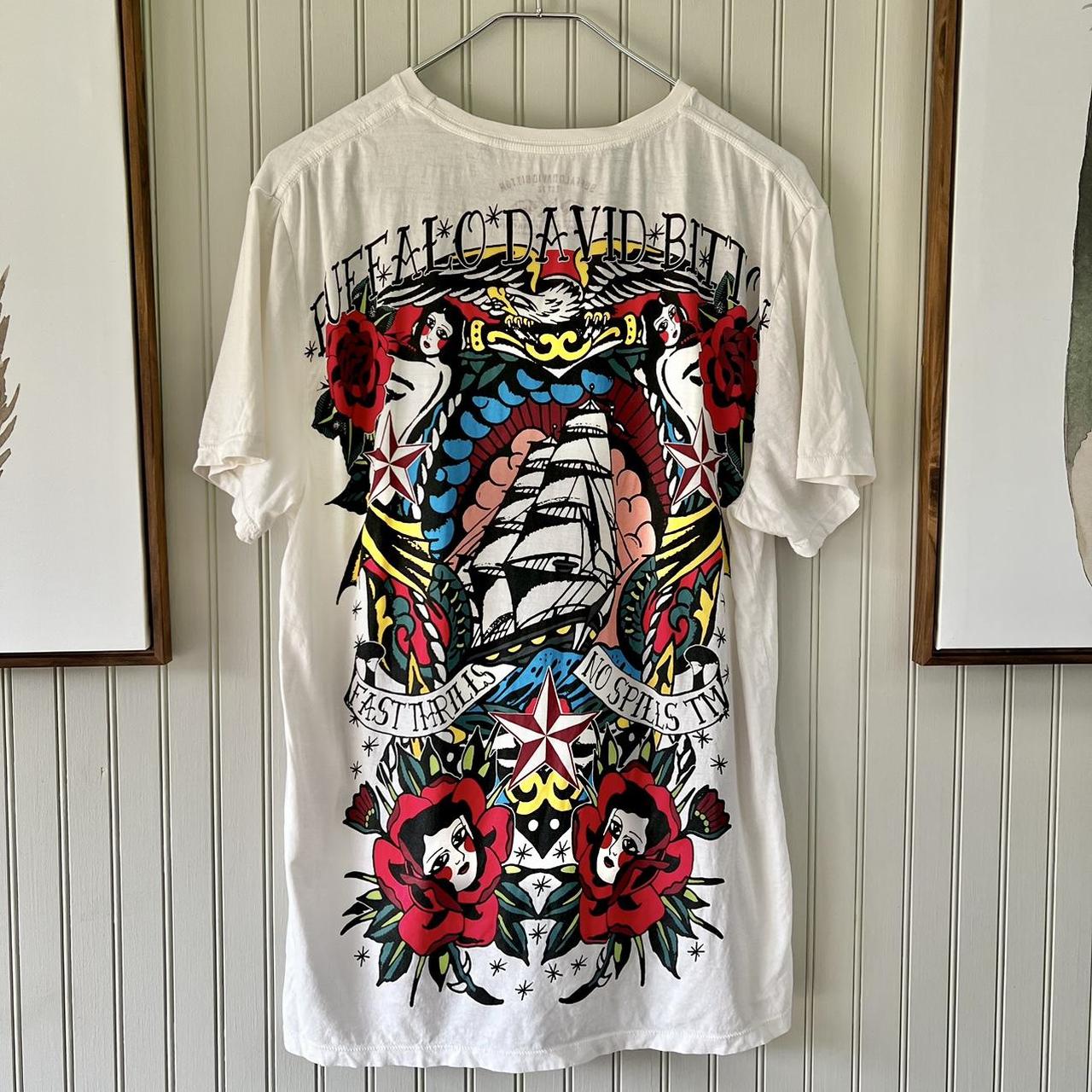 Buffalo David Bitton Men S Multi T Shirt Depop