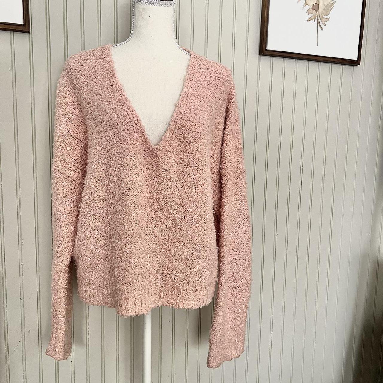 Free people clearance boucle sweater