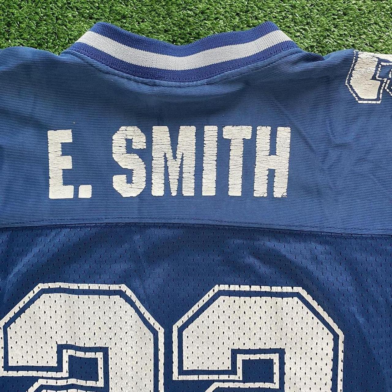 Vintage 1995 Starter Dallas Cowboys E. Smith - Depop