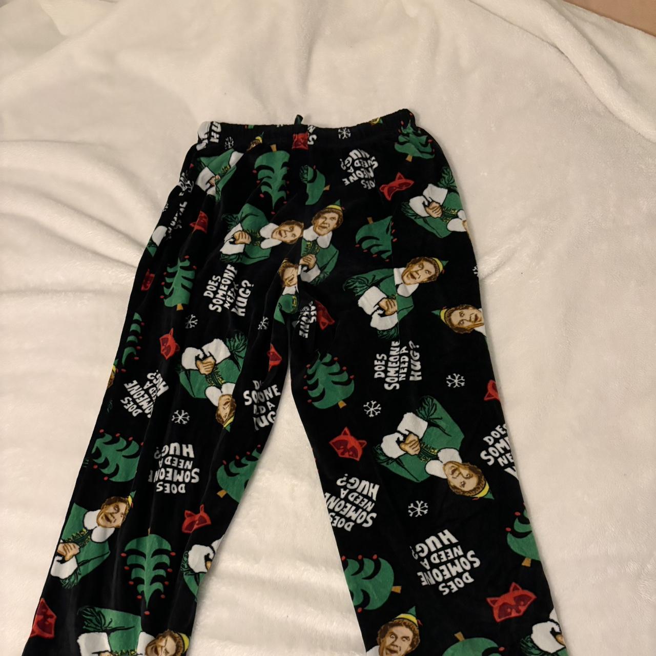 Elf Christmas pajama pants - Depop