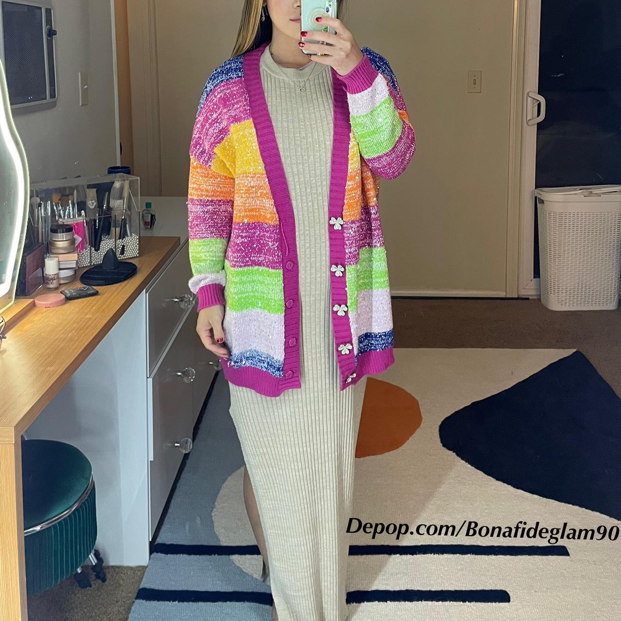 Olivia rubin clearance rainbow cardigan