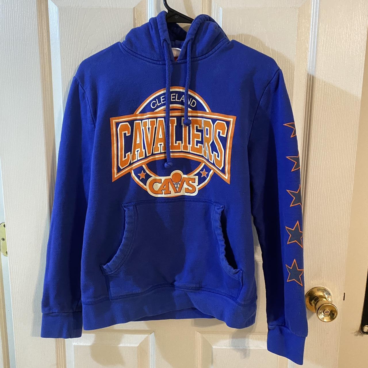 Mitchell & Ness Men's Hoodie - Blue - S