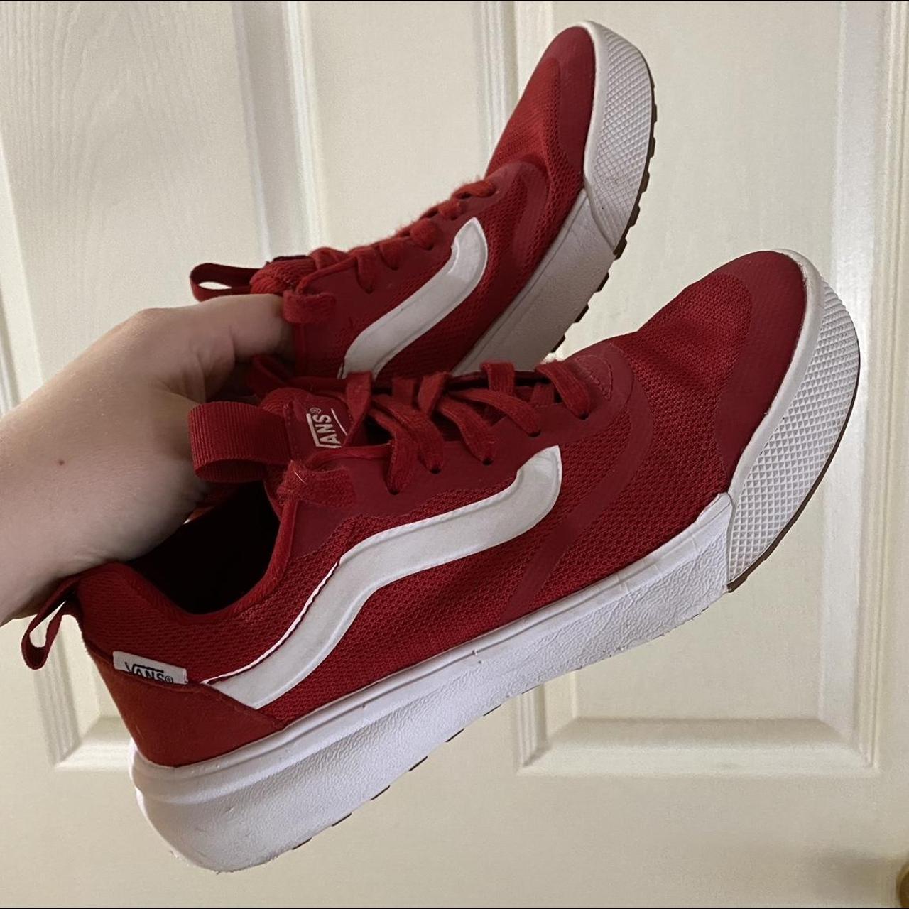 Vans sales rapidweld red