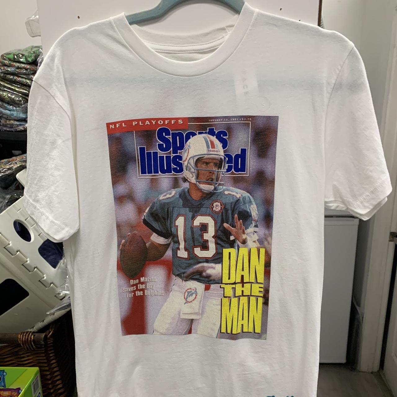 Official Mitchell And Ness Sports Illustrated Dan Marino Shirt