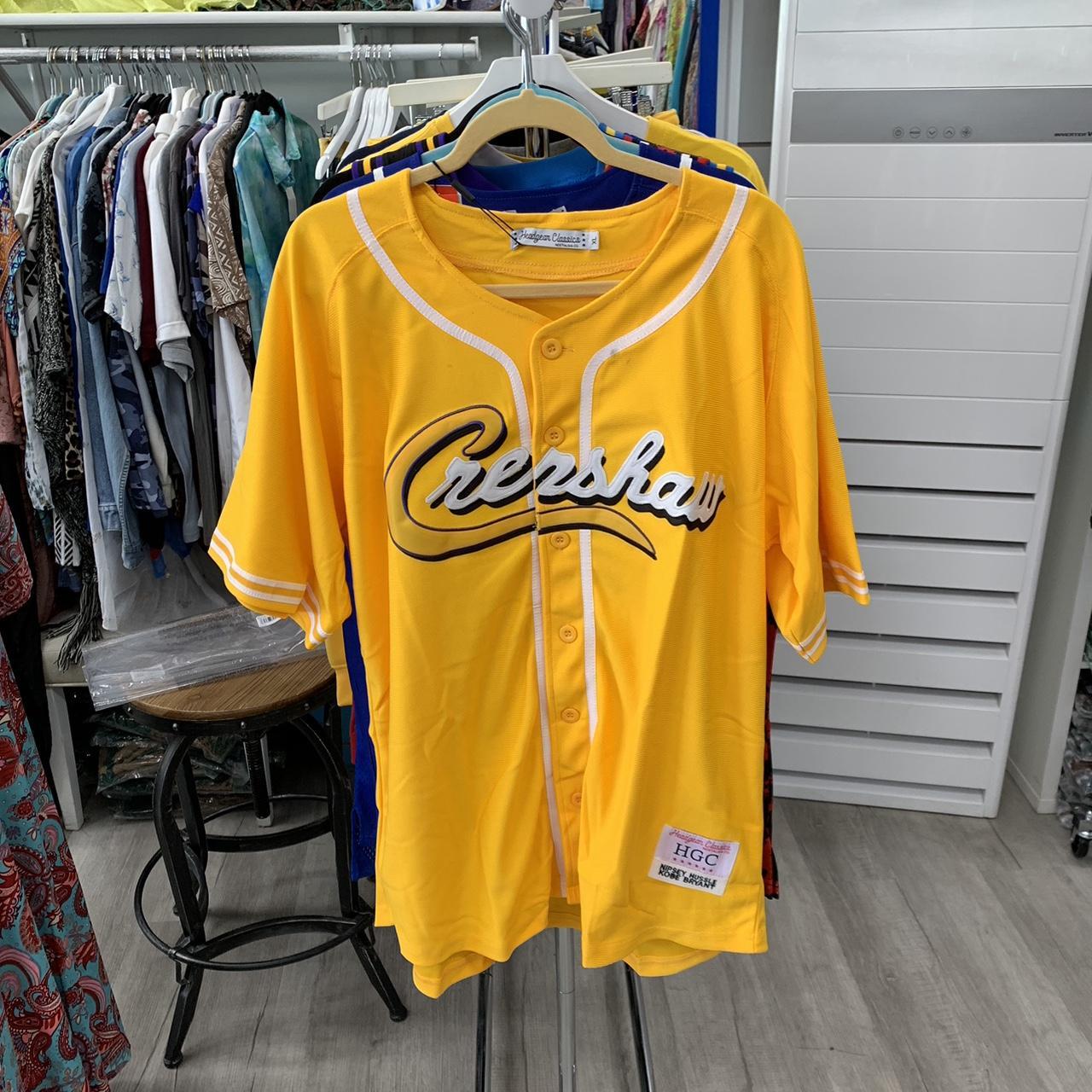 Headgear Classic Crenshaw Baseball Jersey NIPSEY HUSSLE KOBE