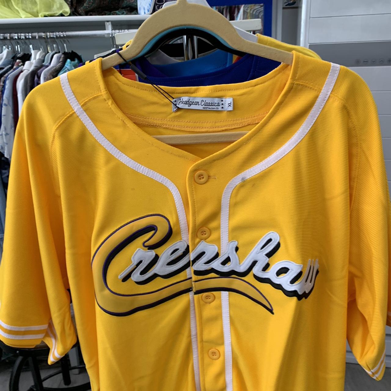 Headgear Classic Crenshaw Baseball Jersey NIPSEY HUSSLE KOBE