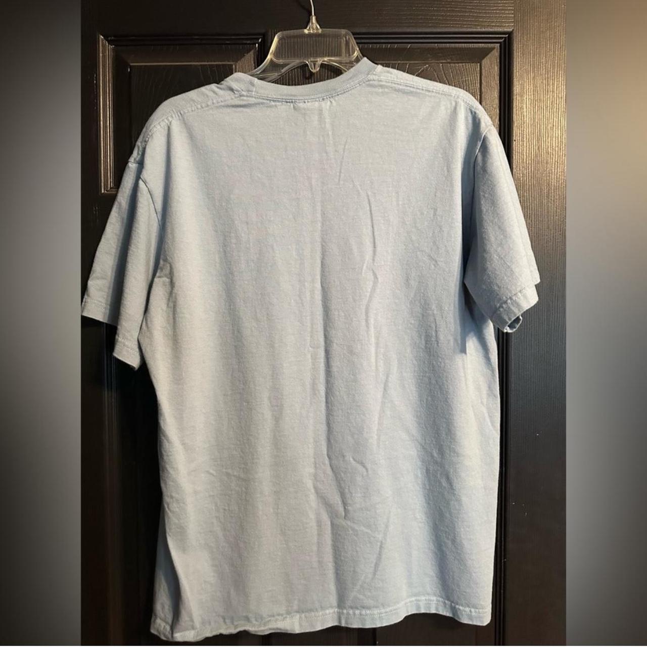 Supreme Maude Tee “Dusty Blue” Featuring graphics... - Depop