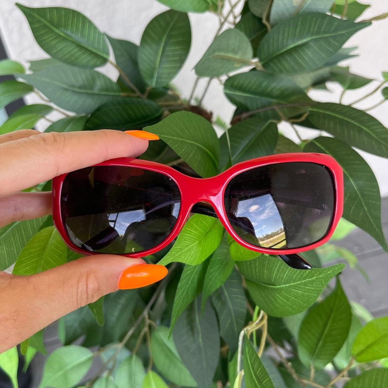 Women's Red Sunglasses Depop