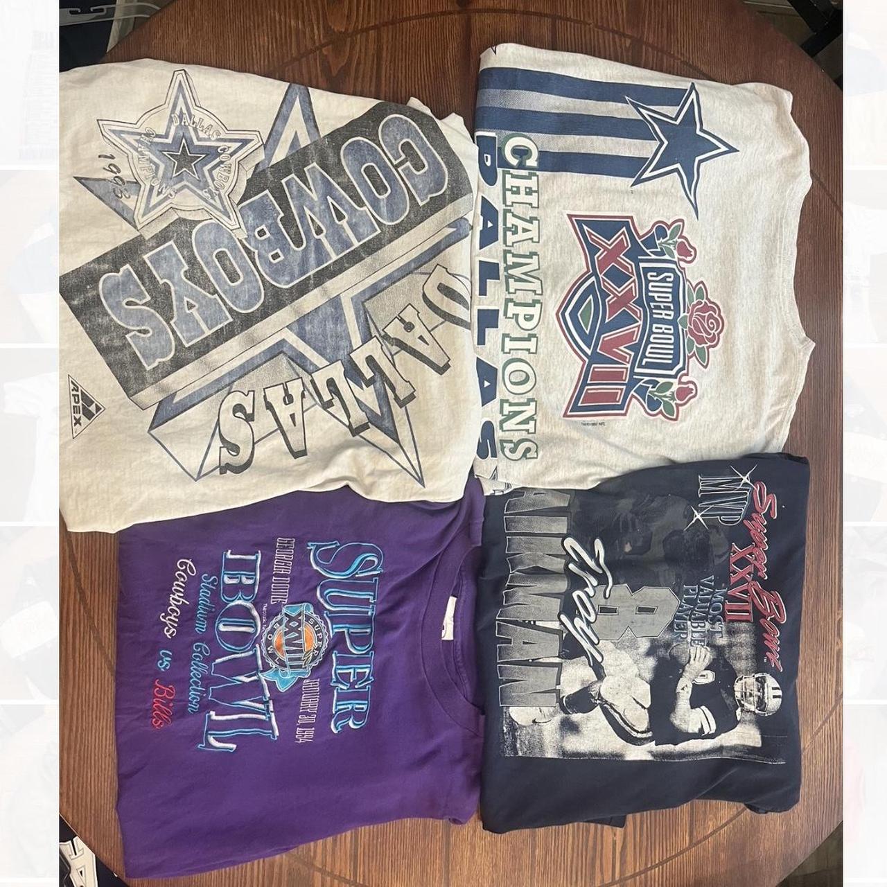 Vintage cowboys shirt on sale bundle