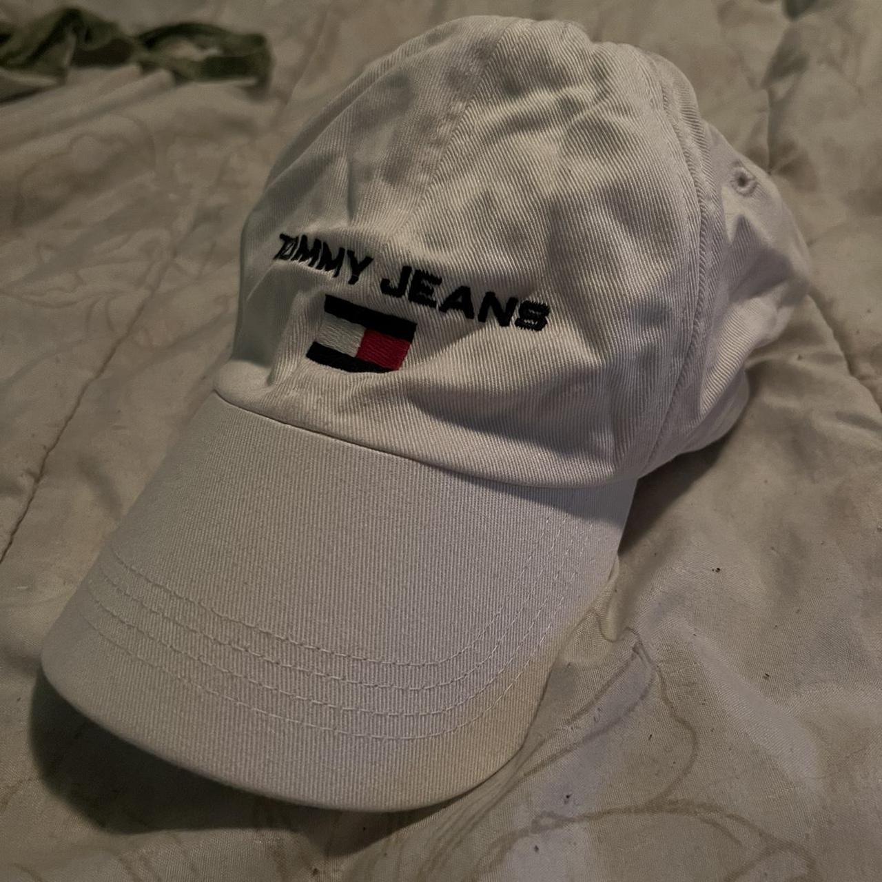 Tommy Hilfiger Women's White Hat | Depop