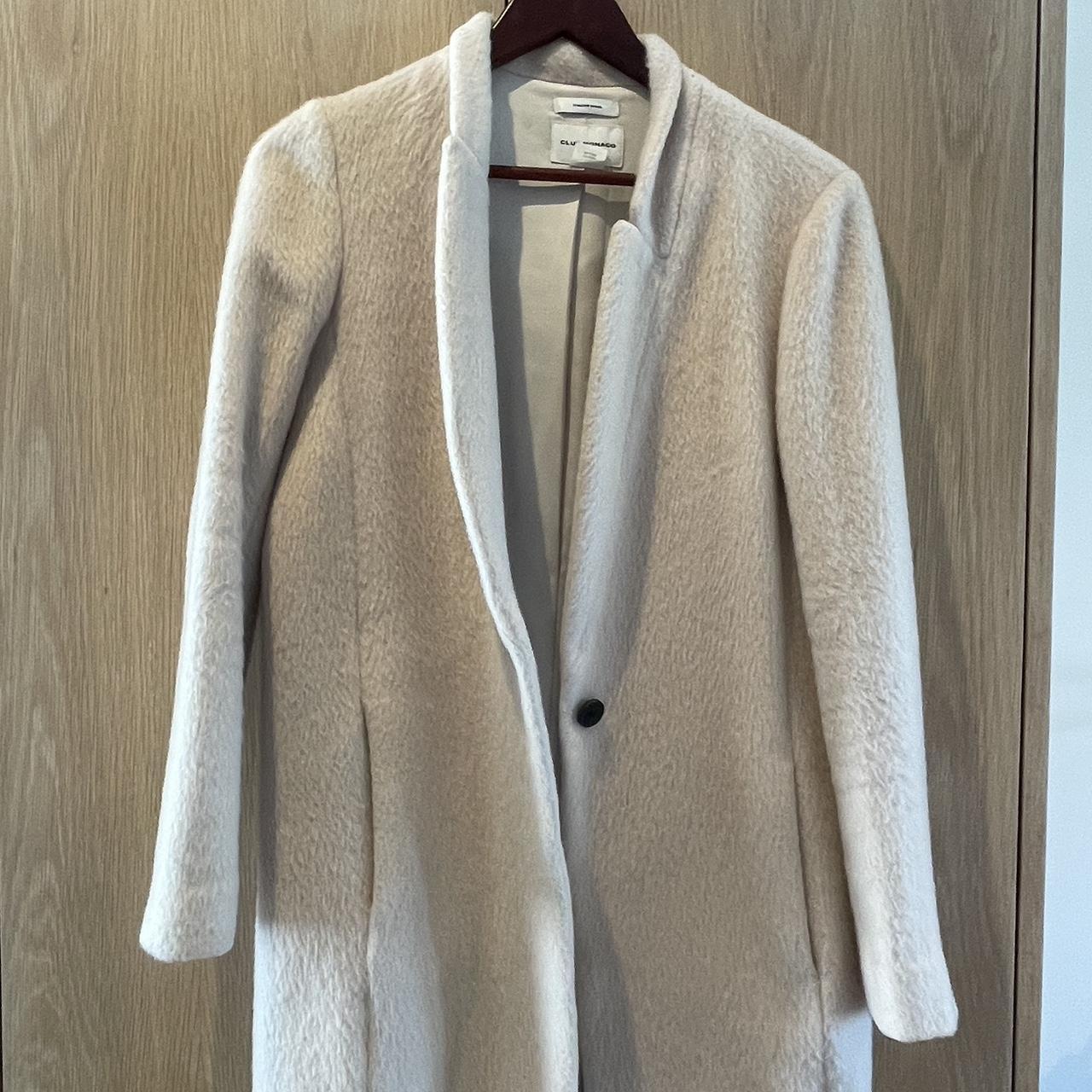 Club monaco pink outlet coat