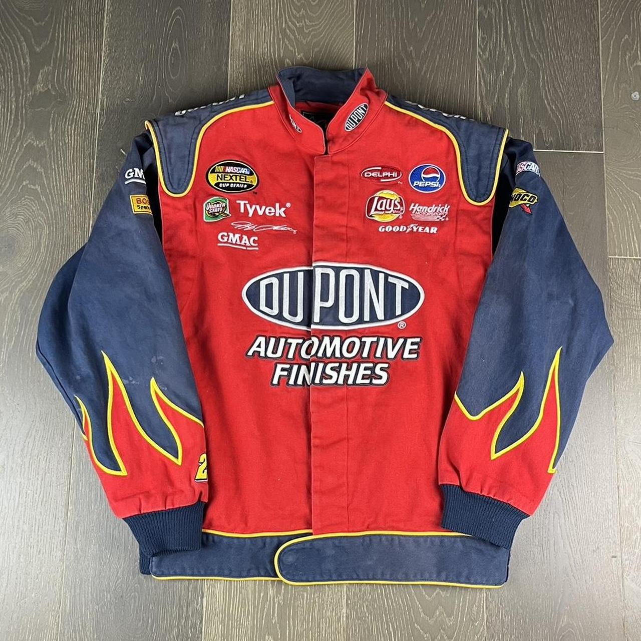 Vintage Jeff Gordon Nascar Jacket Size: M... - Depop