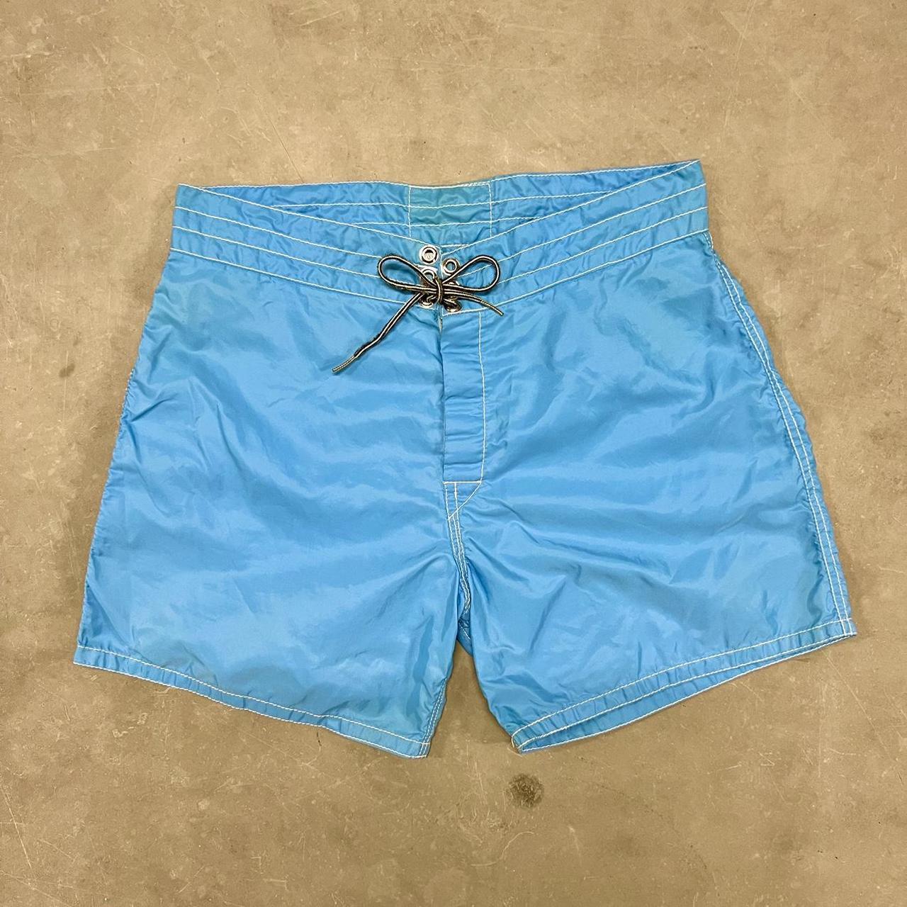 vintage Birdwell Beach Britches light blue