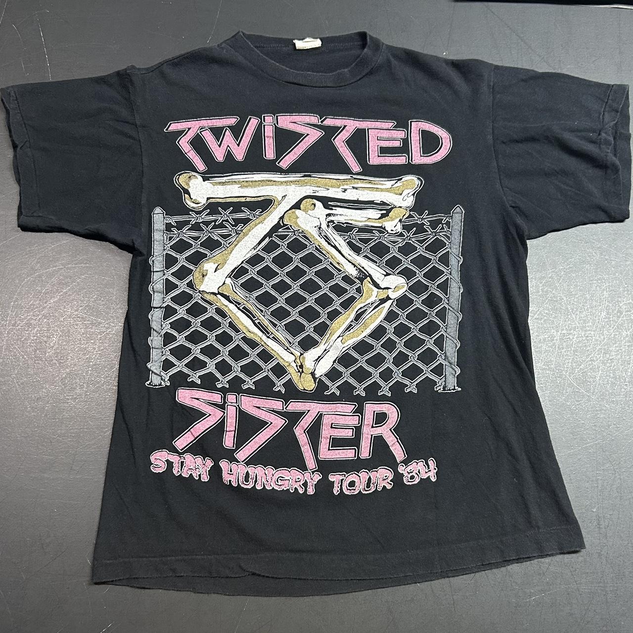 Vintage Band Twisted Sister 1984 Stay Hungry Tour T | Depop