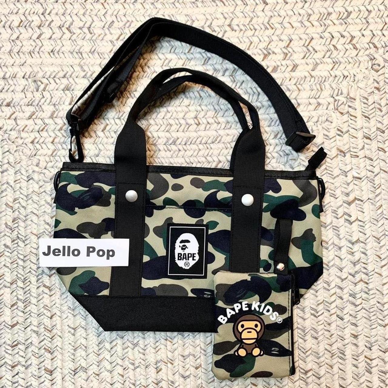 Cool BAPE duffle bag for your baecation or gym brand - Depop