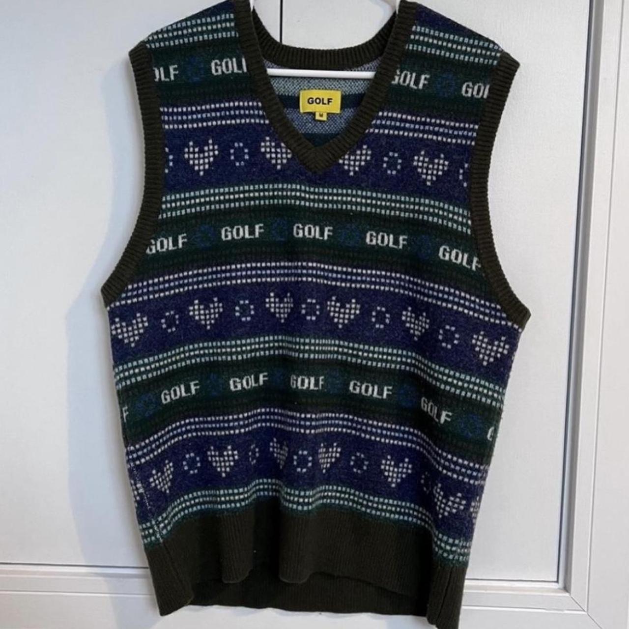 GOLF WANG HEARTS SWEATER VEST SIZE M, ( pictures from...