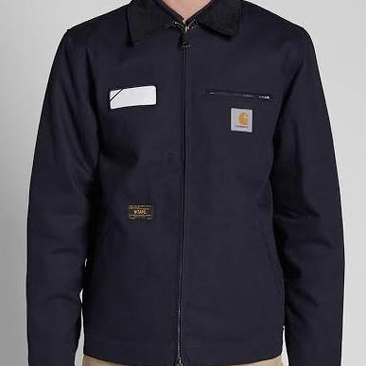 WTAPS X CARHARTT DETROIT JACKET . COTTON.CANVAS...