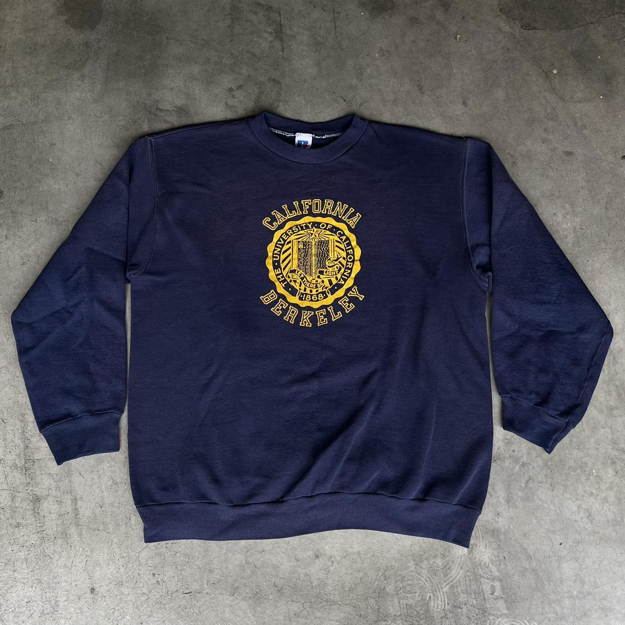 Vintage 80s UC Berkeley Sweatshirt University of... - Depop