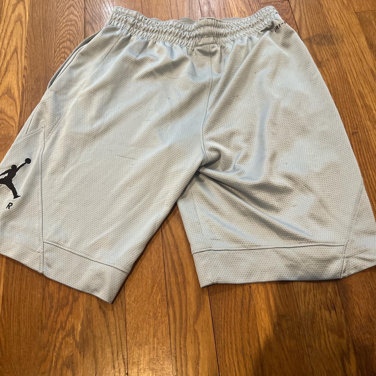 flint grey jordan shorts