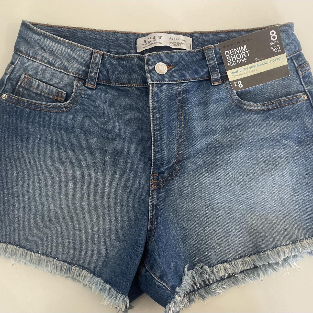 Primark Women's Blue Shorts Depop