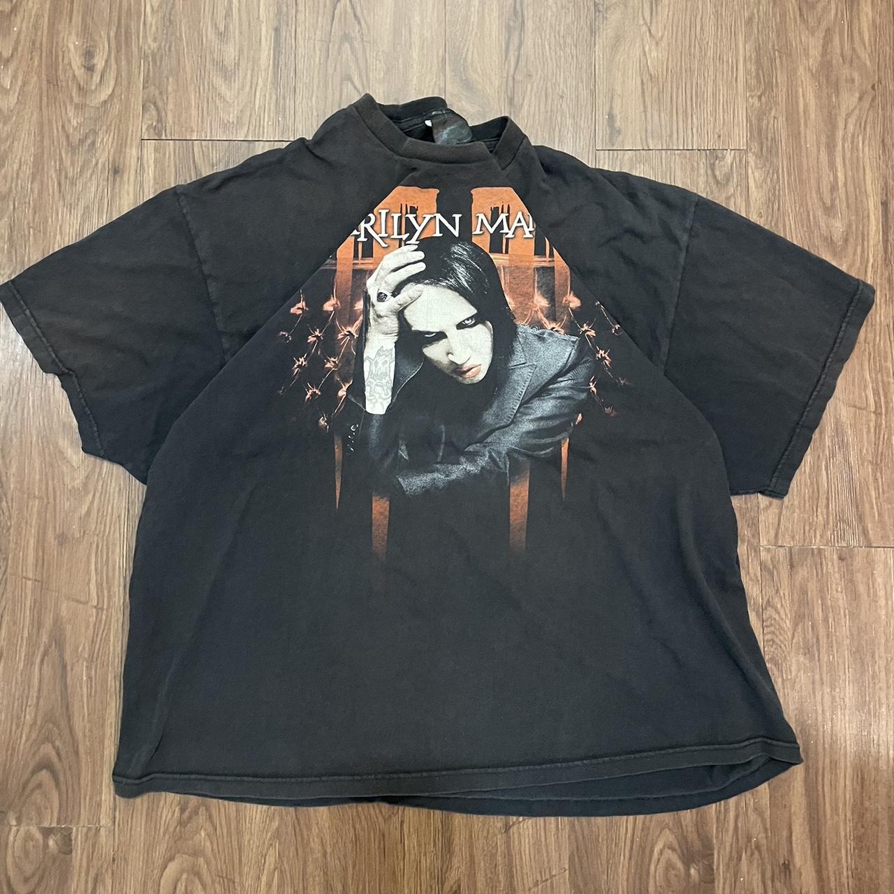 Vintage 2000 Marilyn Manson Ape Of God T Shirt... - Depop