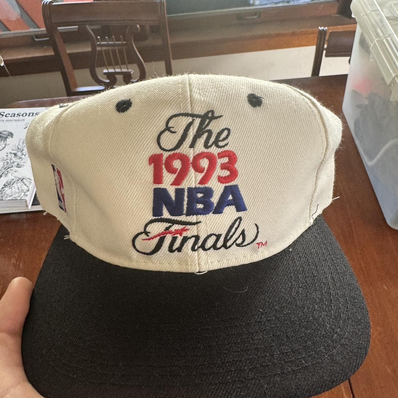 VINTAGE 1993 NBA Finals snap back. Extremely good... - Depop