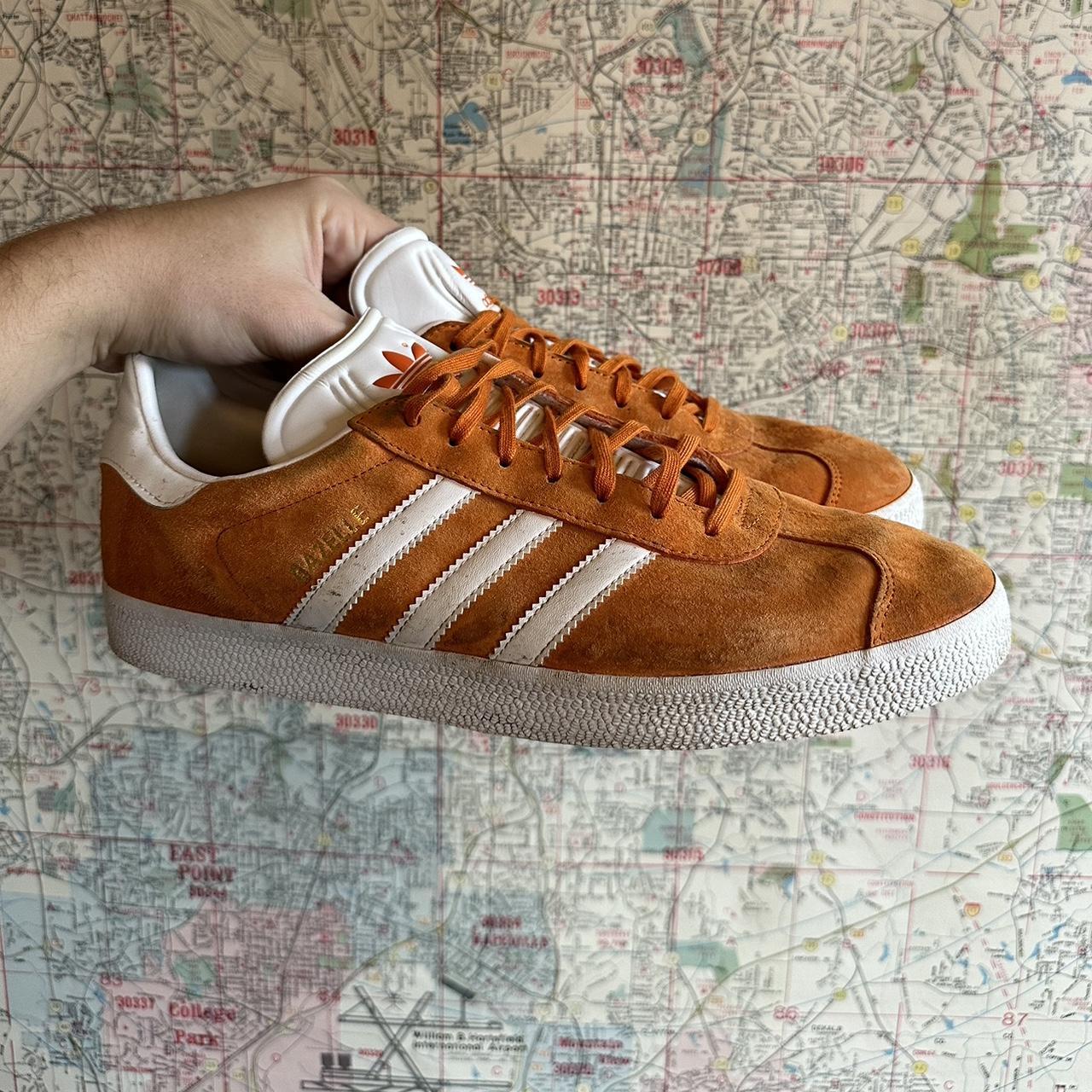 Burnt orange deals adidas gazelle