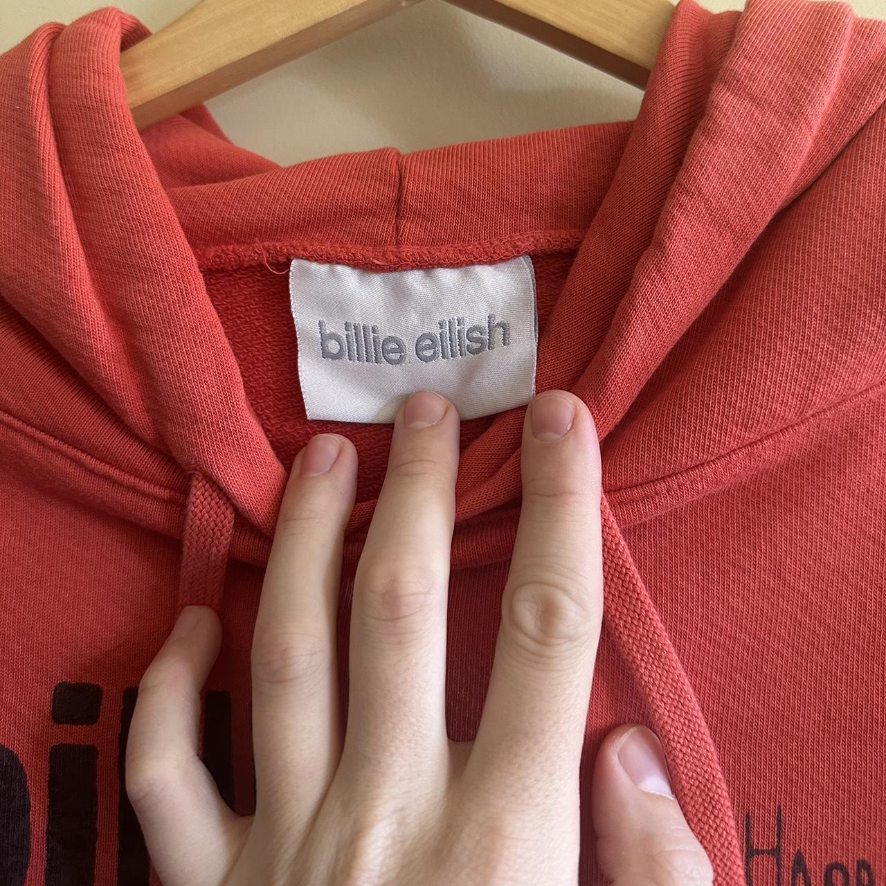 Billie eilish orange online hoodie