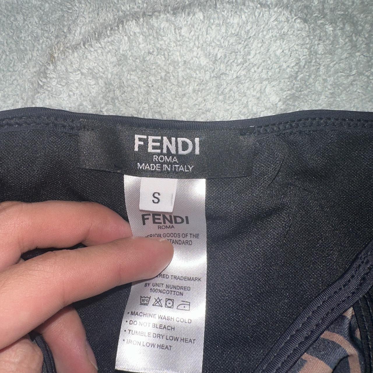 Fendi Women's Brown and Black Bikinis-and-tankini-sets | Depop