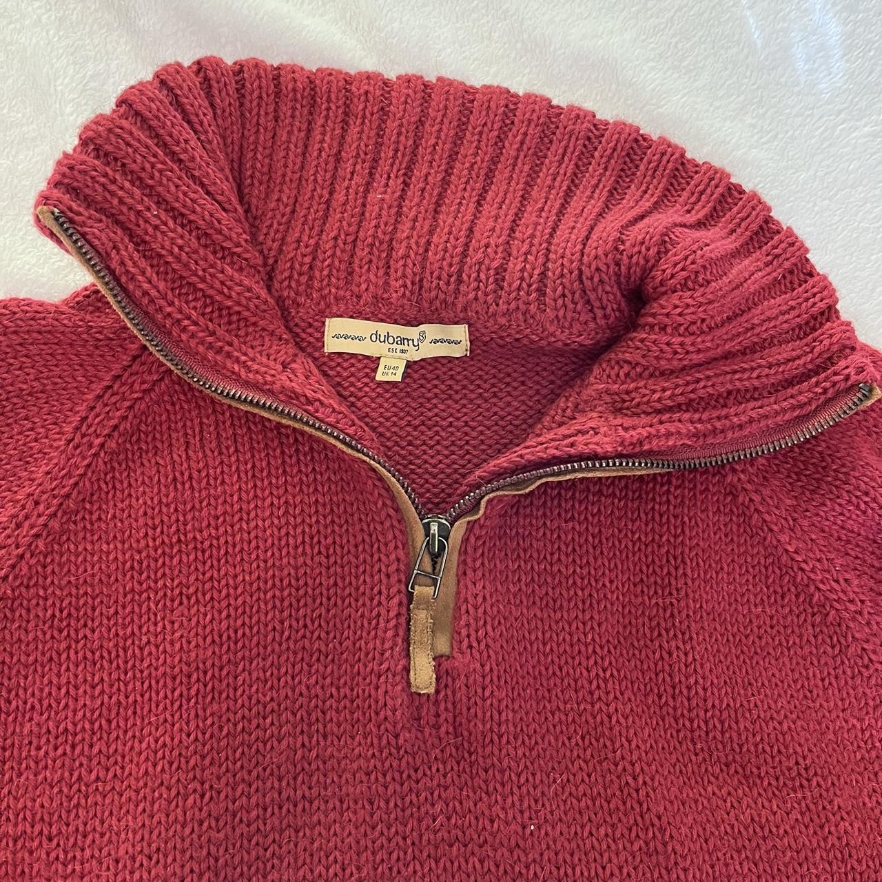 Dubarry Women's Red and Brown Jumper