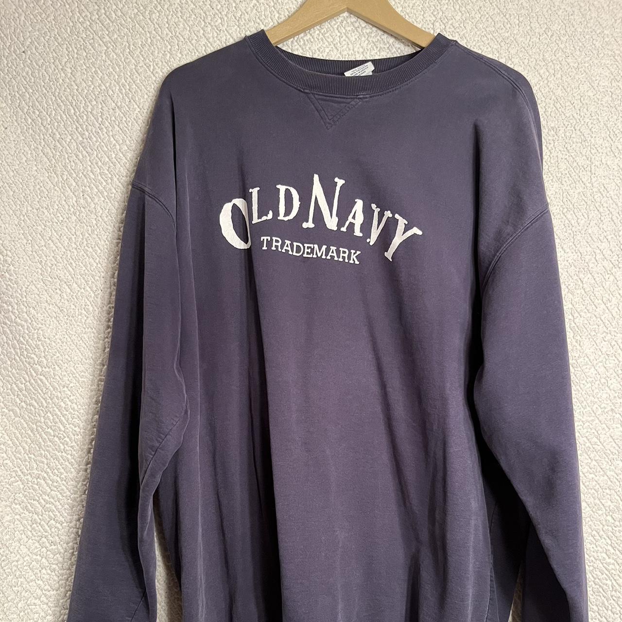 vintage old navy crewneck sweatshirt with a cool... - Depop