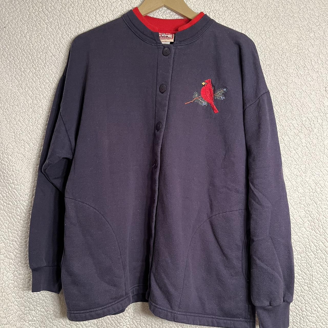 vintage top stitch brand cute “grandma sweater”... - Depop