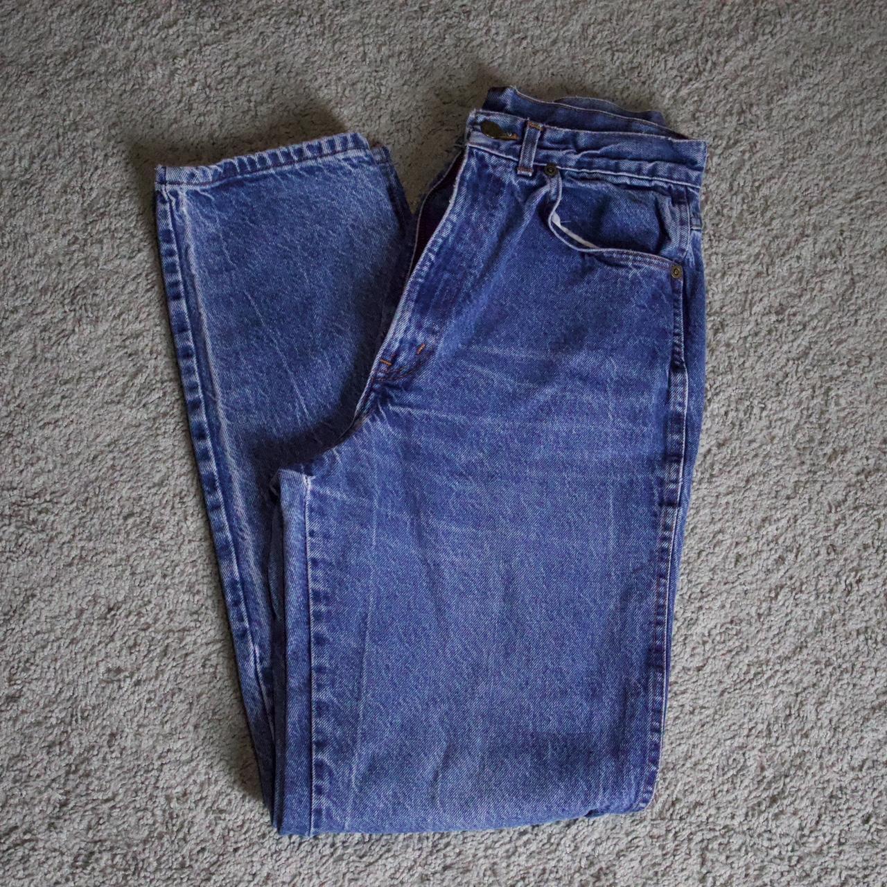 Blue Vintage Chic Jeans cheapest Made In The USA