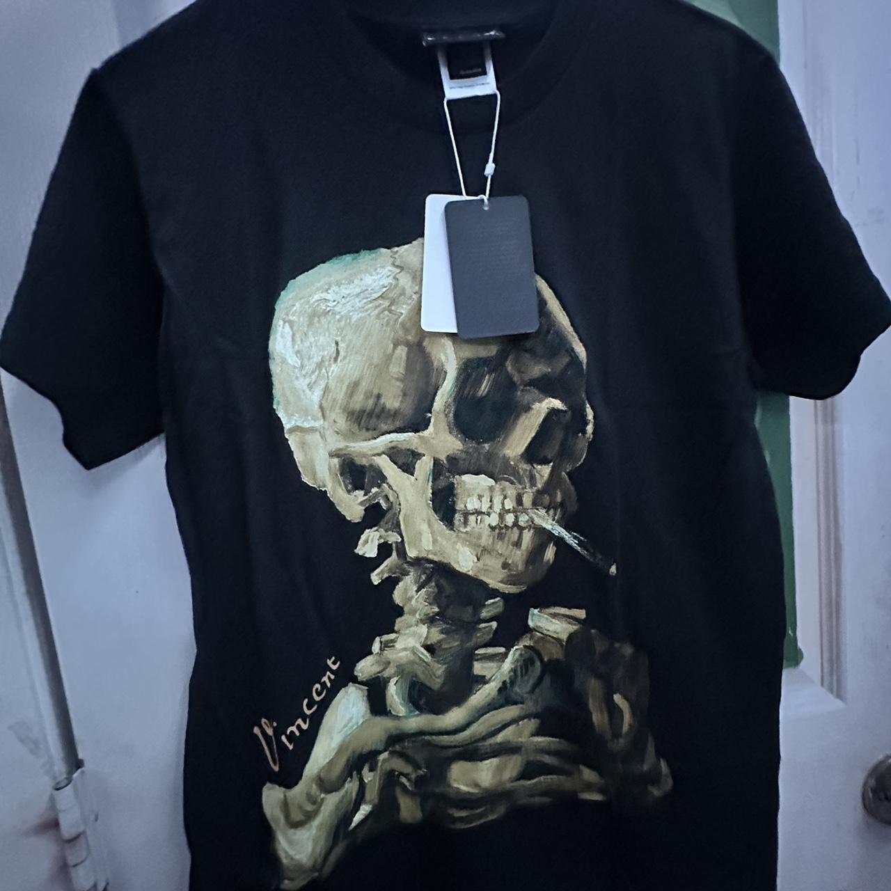 The hundreds 2024 skull t shirt